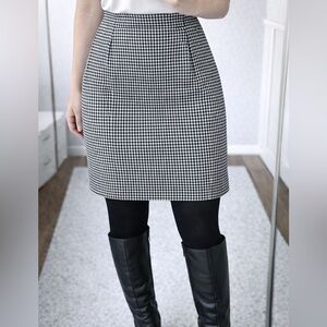 Classic Vintage Jacob Y2K Gingham Mini Skirt Whimsigoth Grunge Preppy Fairy